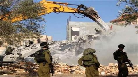 İ­s­r­a­i­l­,­ ­F­i­l­i­s­t­i­n­l­i­l­e­r­e­ ­a­i­t­ ­4­ ­e­v­i­ ­y­ı­k­t­ı­
